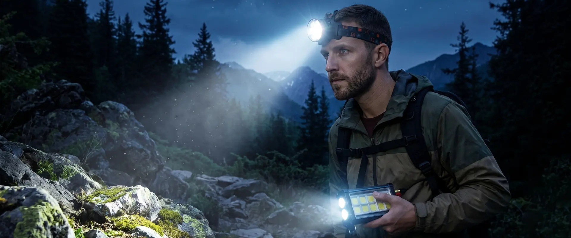 Forest Tiger Profesionalus LED priekinis žibintas – tiesiogiai iš gamyklos