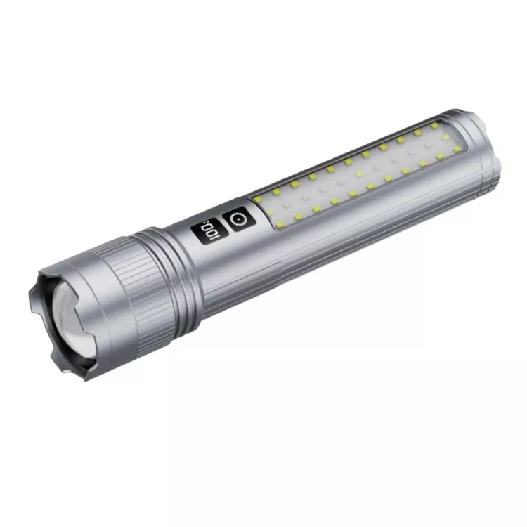 Lauko išgyvenimo LED įkraunamas žibintuvėlis