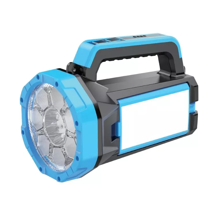 Galingas saulės energijos USB įkraunamas LED prožektorius