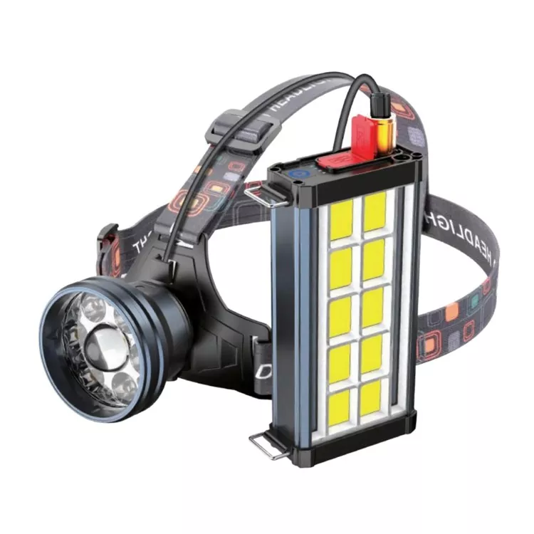 Super ryškus nuimamas LED priekinis žibintas